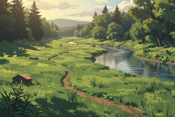 Relaxed Exploration Deck - peaceful exploration and cozy adventure games for unwinding