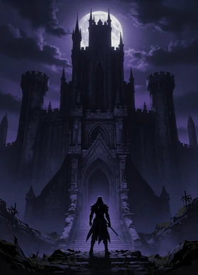 Featured dark fantasy RPG game card