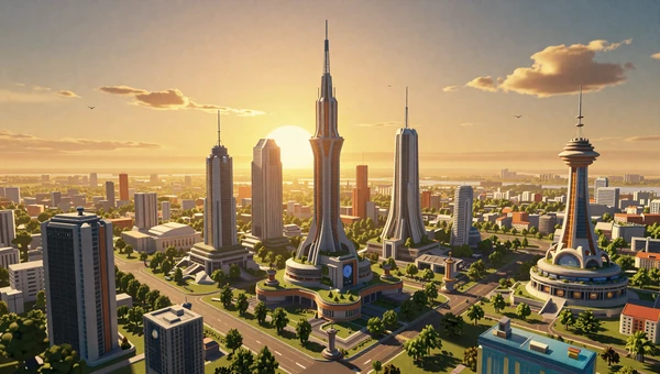 New release: Eco simulation city builder game featuring futuristic sustainable urban planning