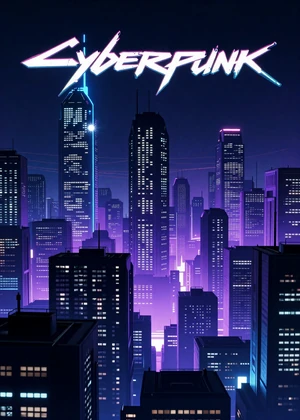 Featured cyberpunk game card